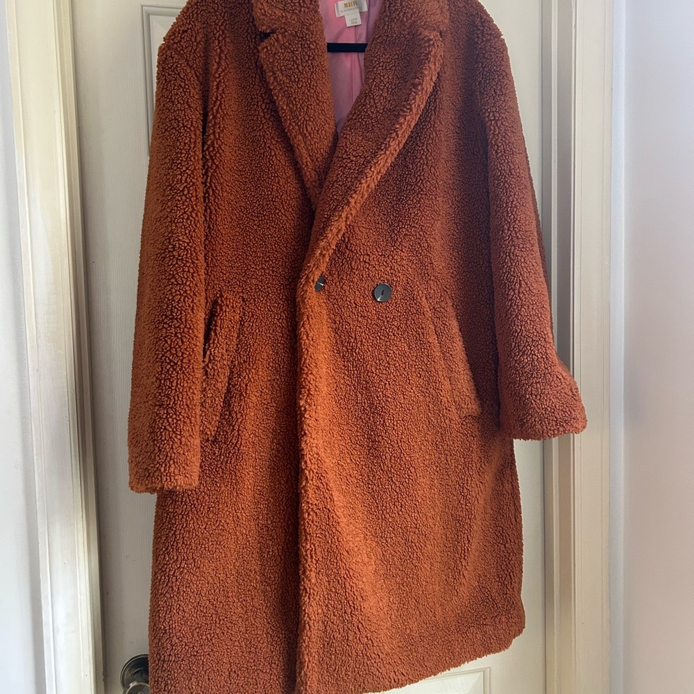 Maeve by Anthropology teddy bear jacket - Picture 3 of 5